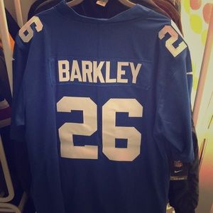 NWT New York Giants Saqon Barkley Jersey M